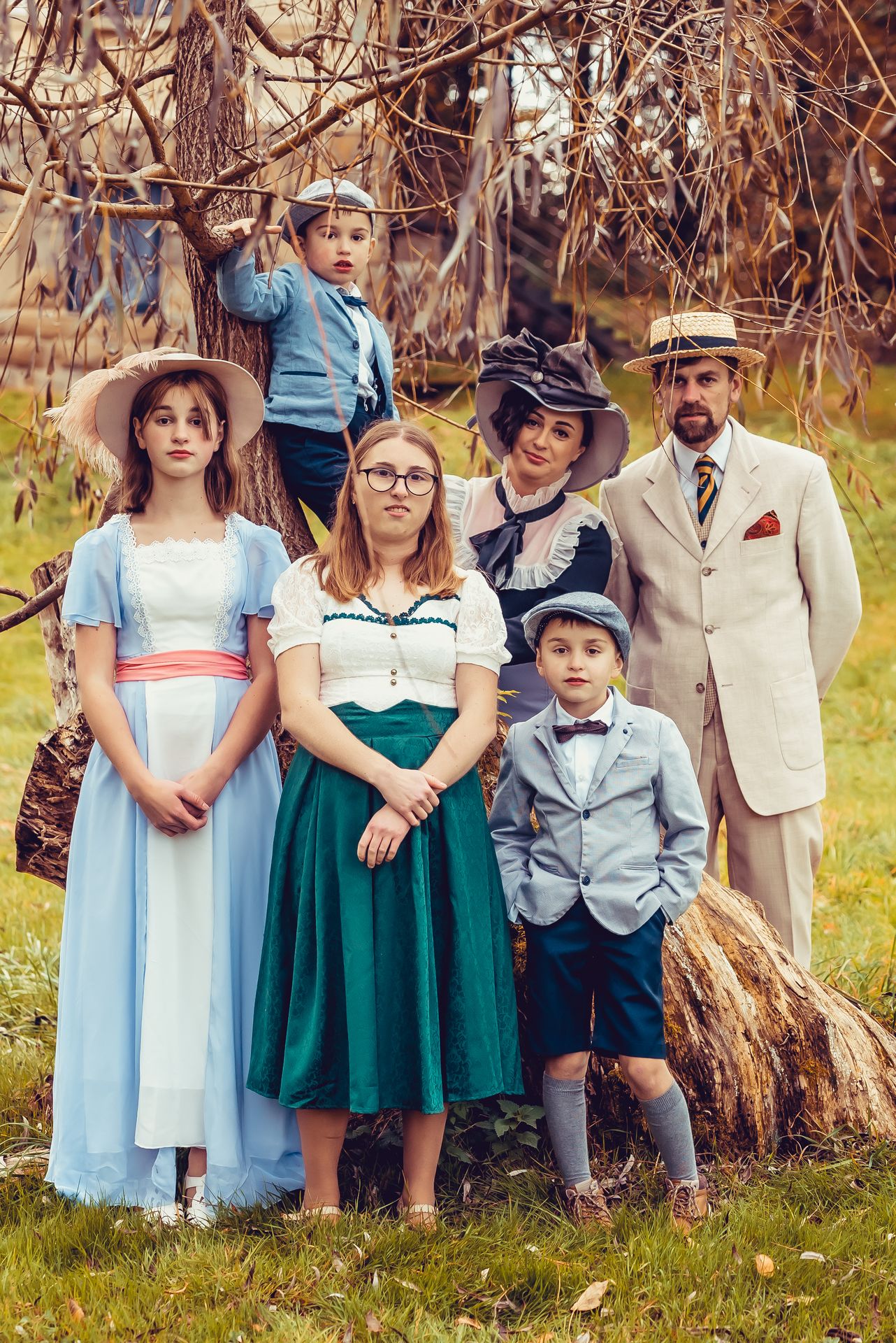 sesja fotograficzna w stylu retro anna piotr i dzieci category